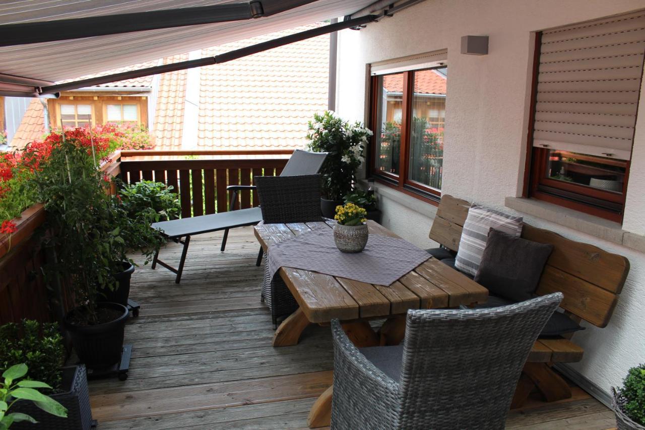Ferienwohnung Forellenhof Oberschwarzach المظهر الخارجي الصورة