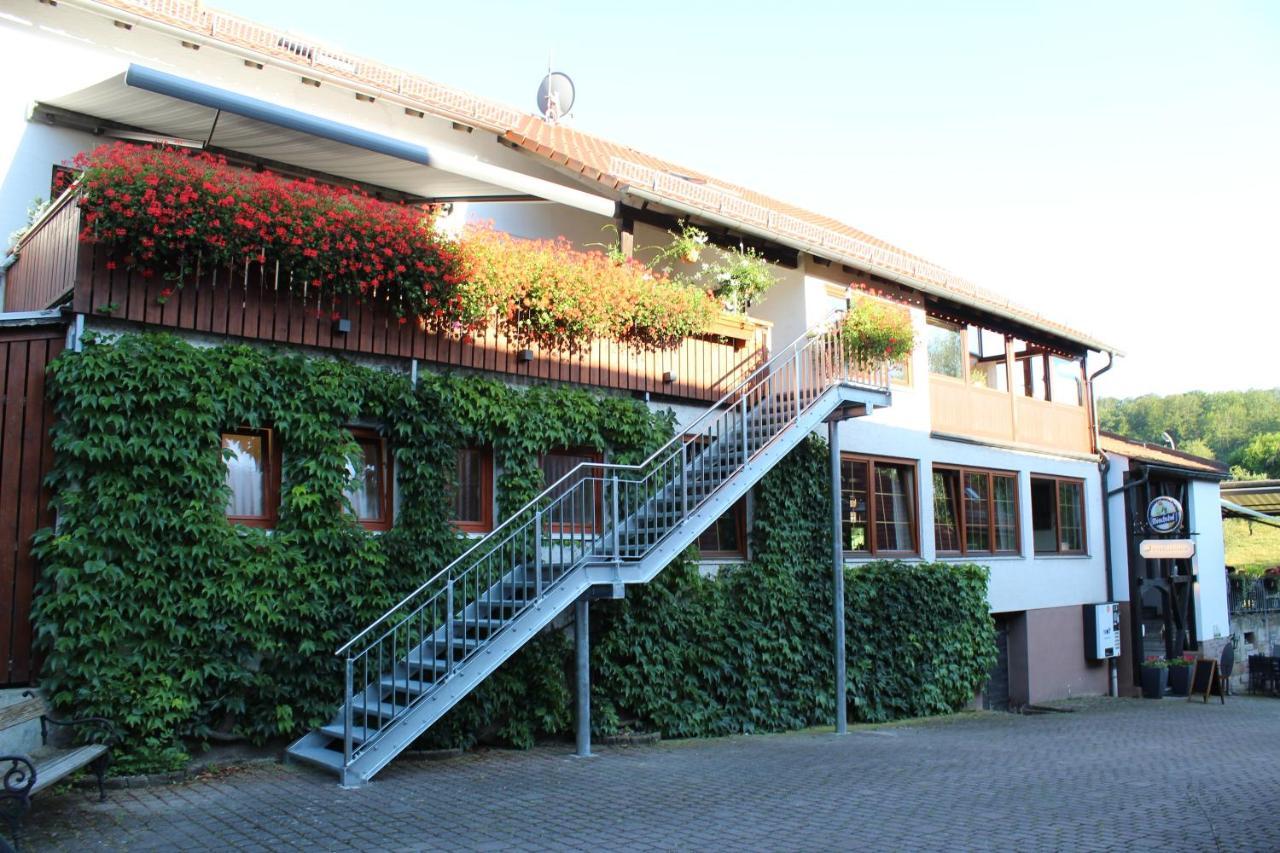 Ferienwohnung Forellenhof Oberschwarzach المظهر الخارجي الصورة