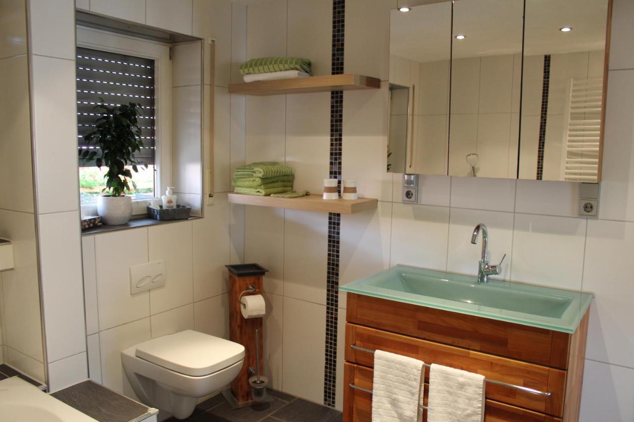 Ferienwohnung Forellenhof Oberschwarzach المظهر الخارجي الصورة